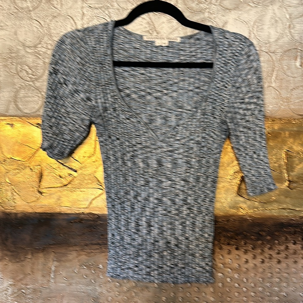 Veronica Beard Lipa Pullover In Blue Multi - image 5